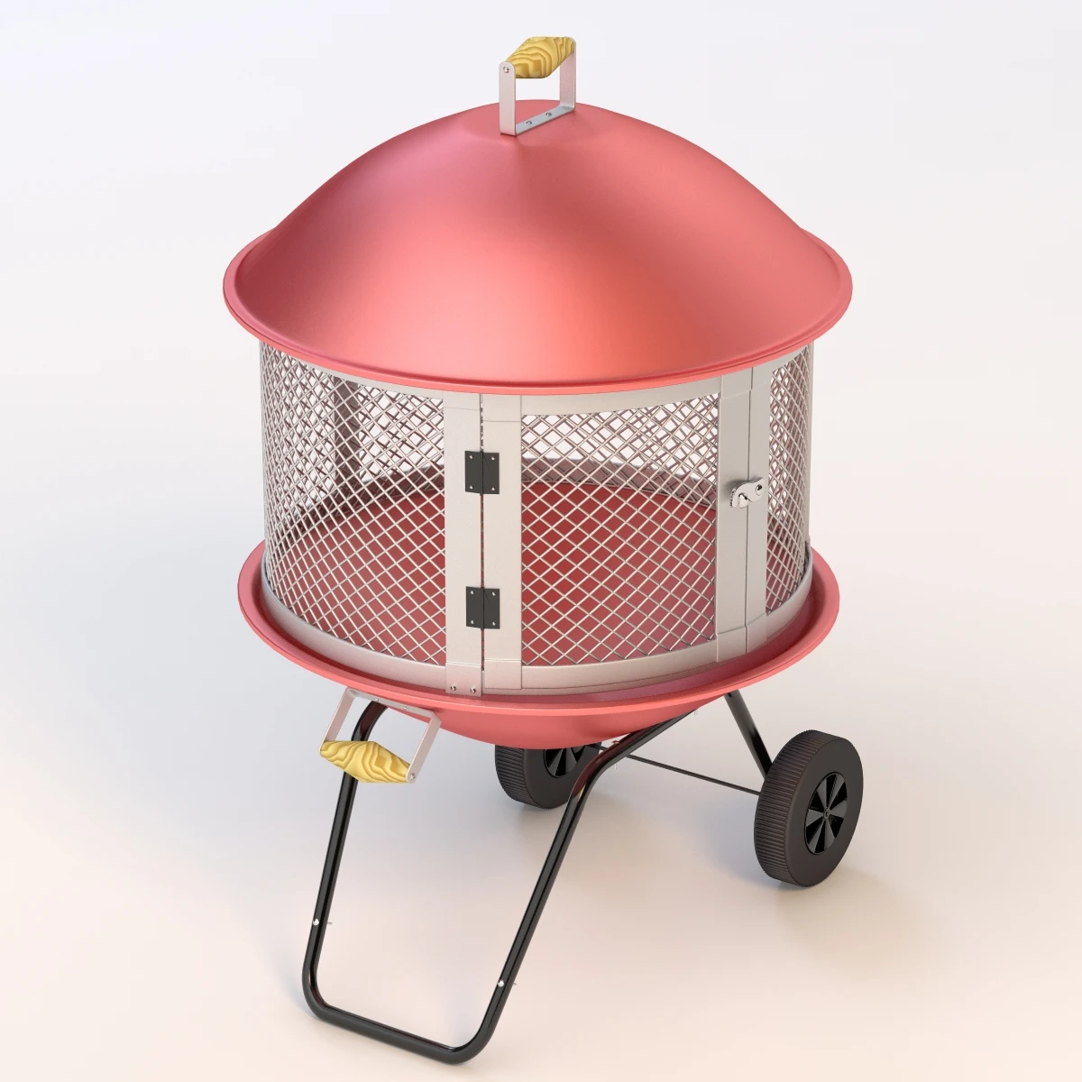 Outdoor Fire-Pit 02 3D Model_06