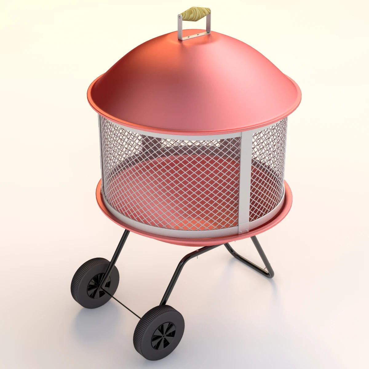 Outdoor Fire-Pit 02 3D Model_05