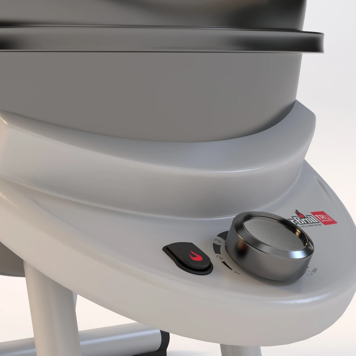 Portable Patio Bistro Gas Grill 3D Model_05