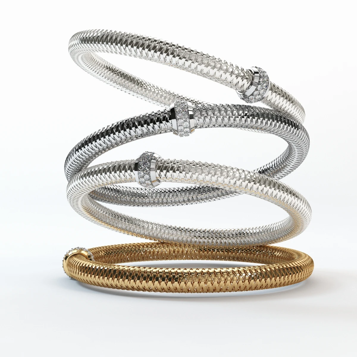 Primavera Bangles 3D Model_01