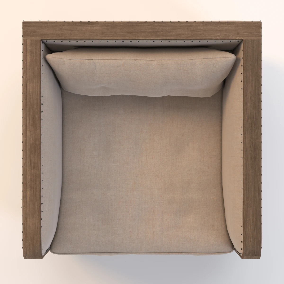 Shelter Arm Upholstered Chair 3D Model_07