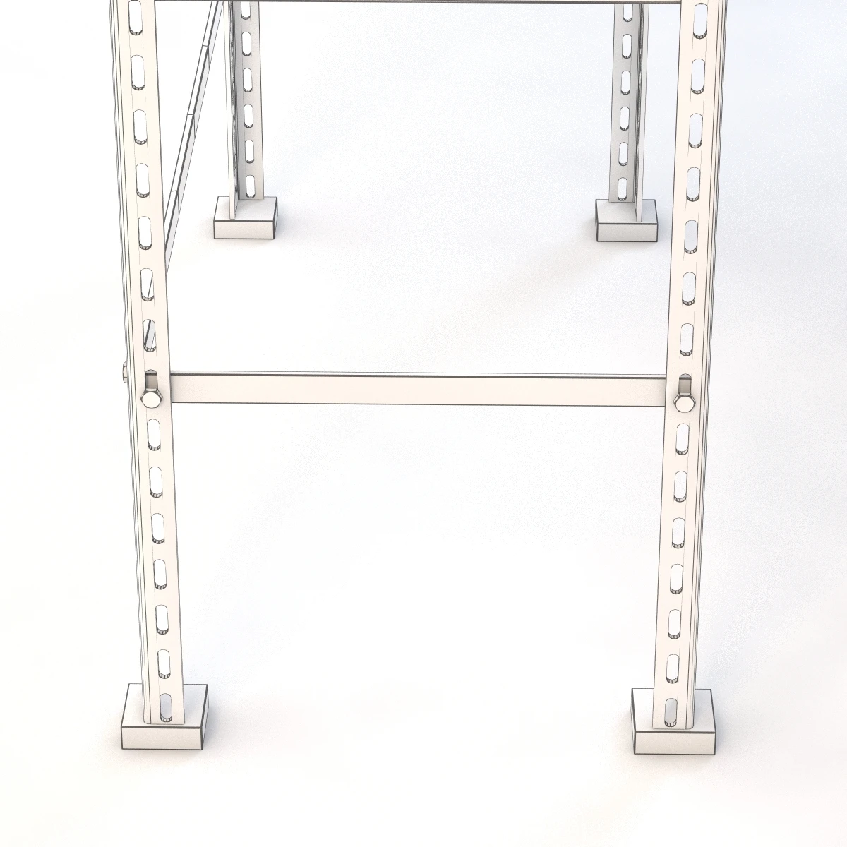 Scaffale D Arte Desk 3D Model_013