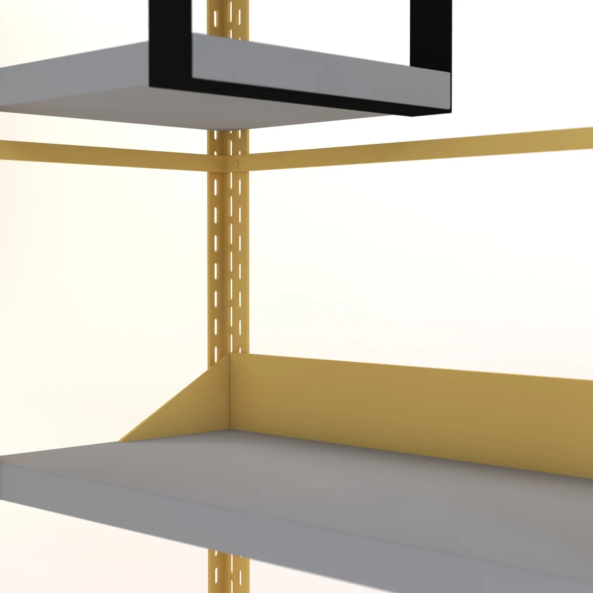 Scaffale D Arte Desk 3D Model_04