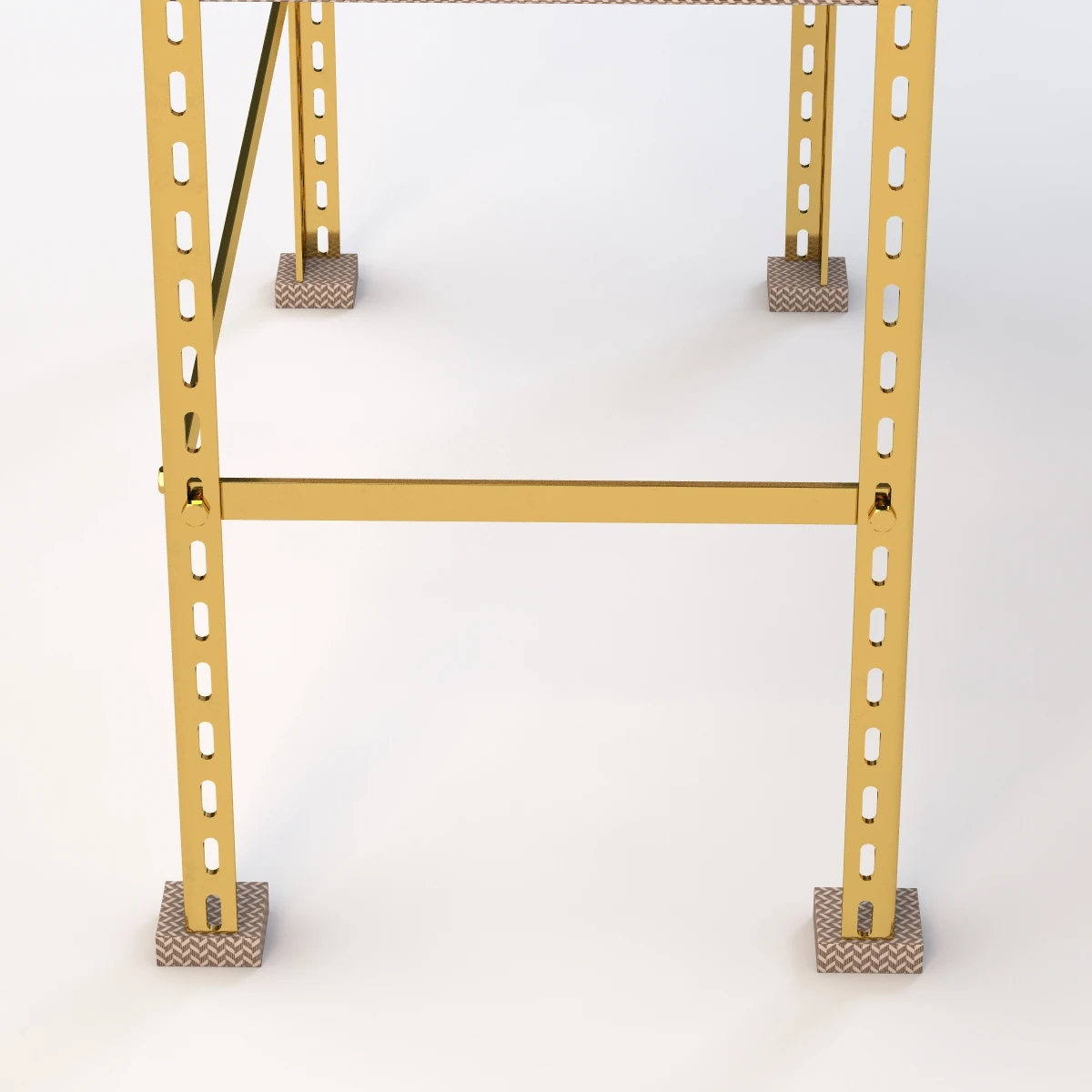 Scaffale D Arte Brass Desk 3D Model_03