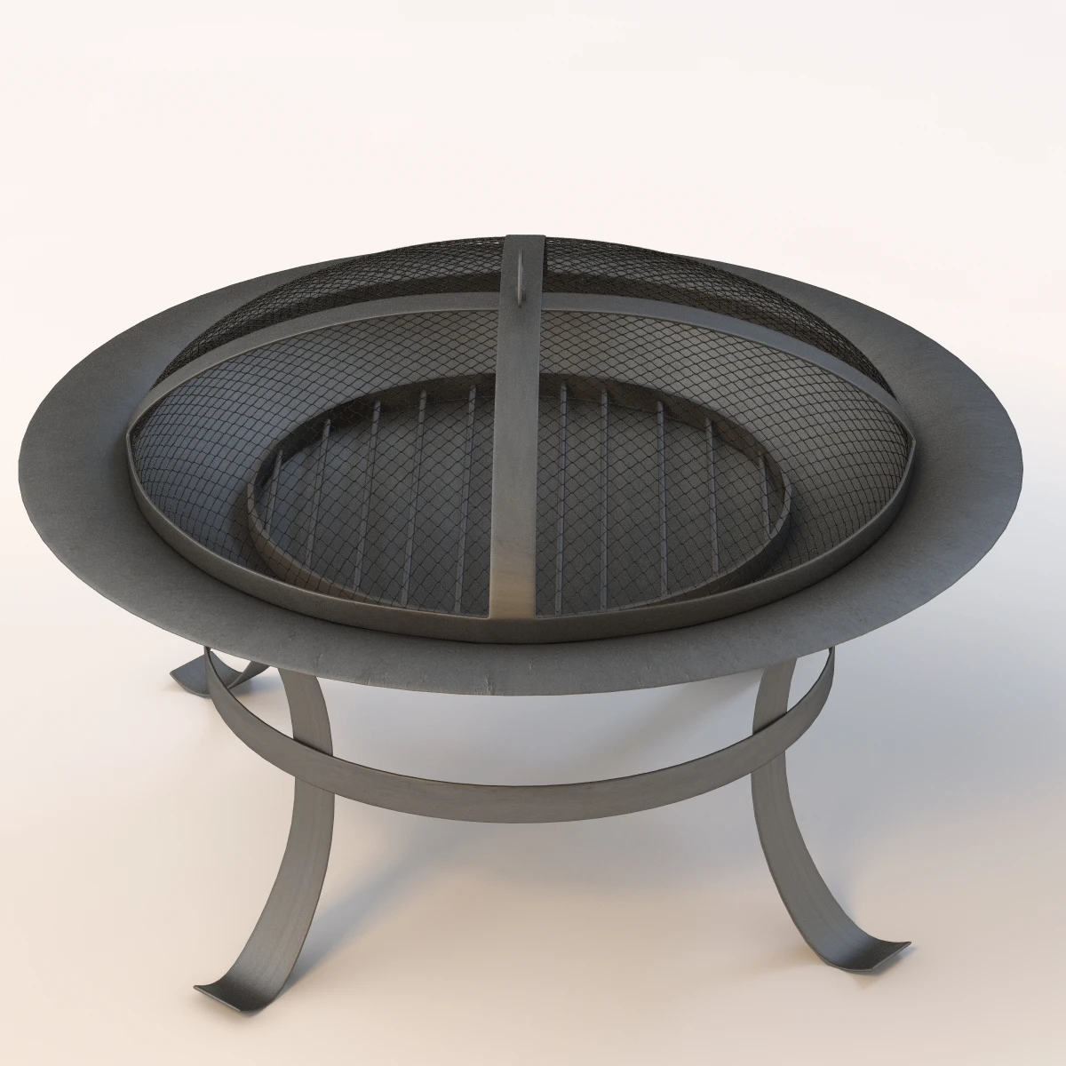 Outdoor Fire-Pit 03 3D Model_03