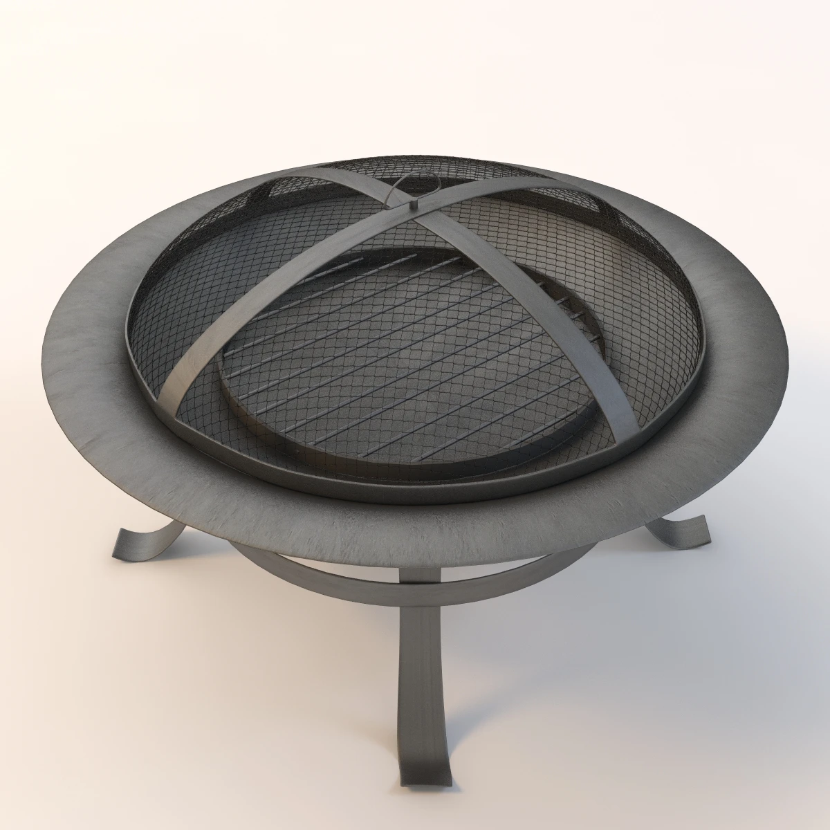 Outdoor Fire-Pit 03 3D Model_07