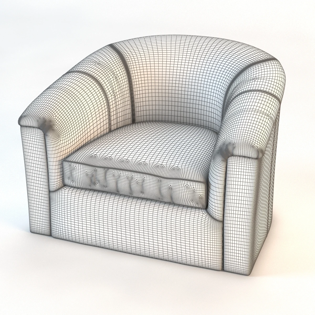 Ricardo Lounge Chair 3D Model_09