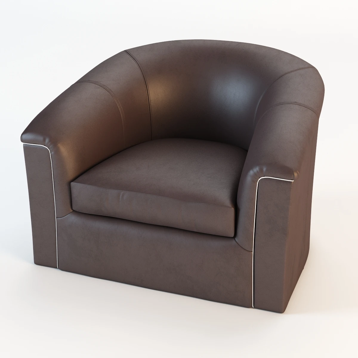 Ricardo Lounge Chair 3D Model_03