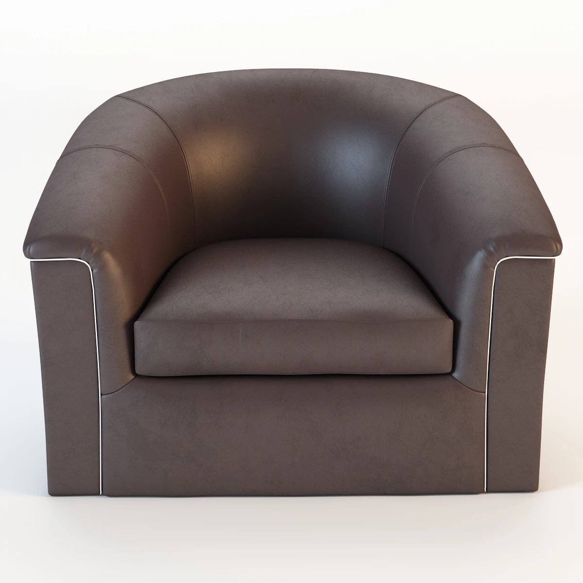 Ricardo Lounge Chair 3D Model_01