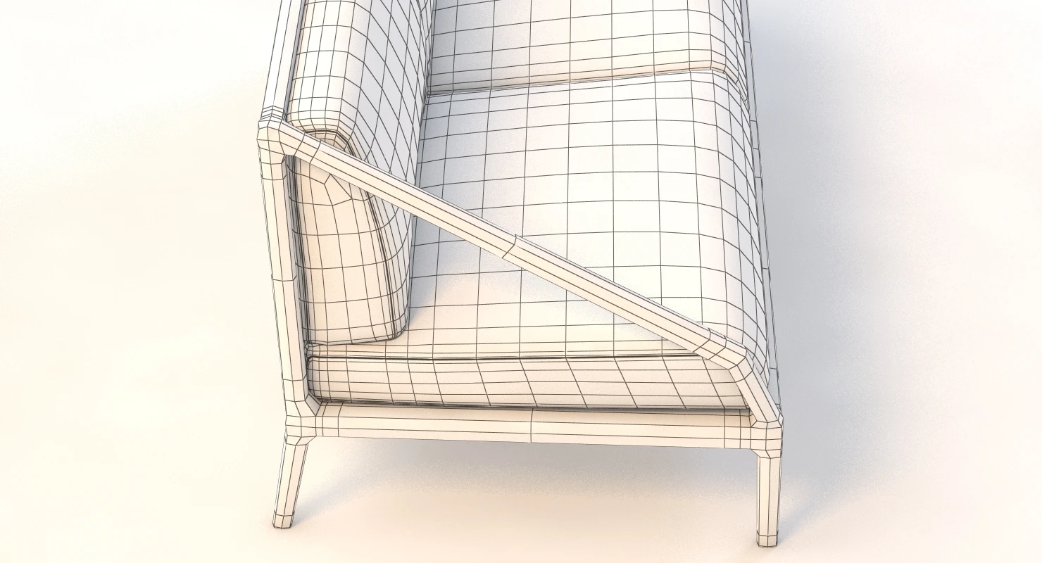 Rive Droite Sofa 3D Model_012
