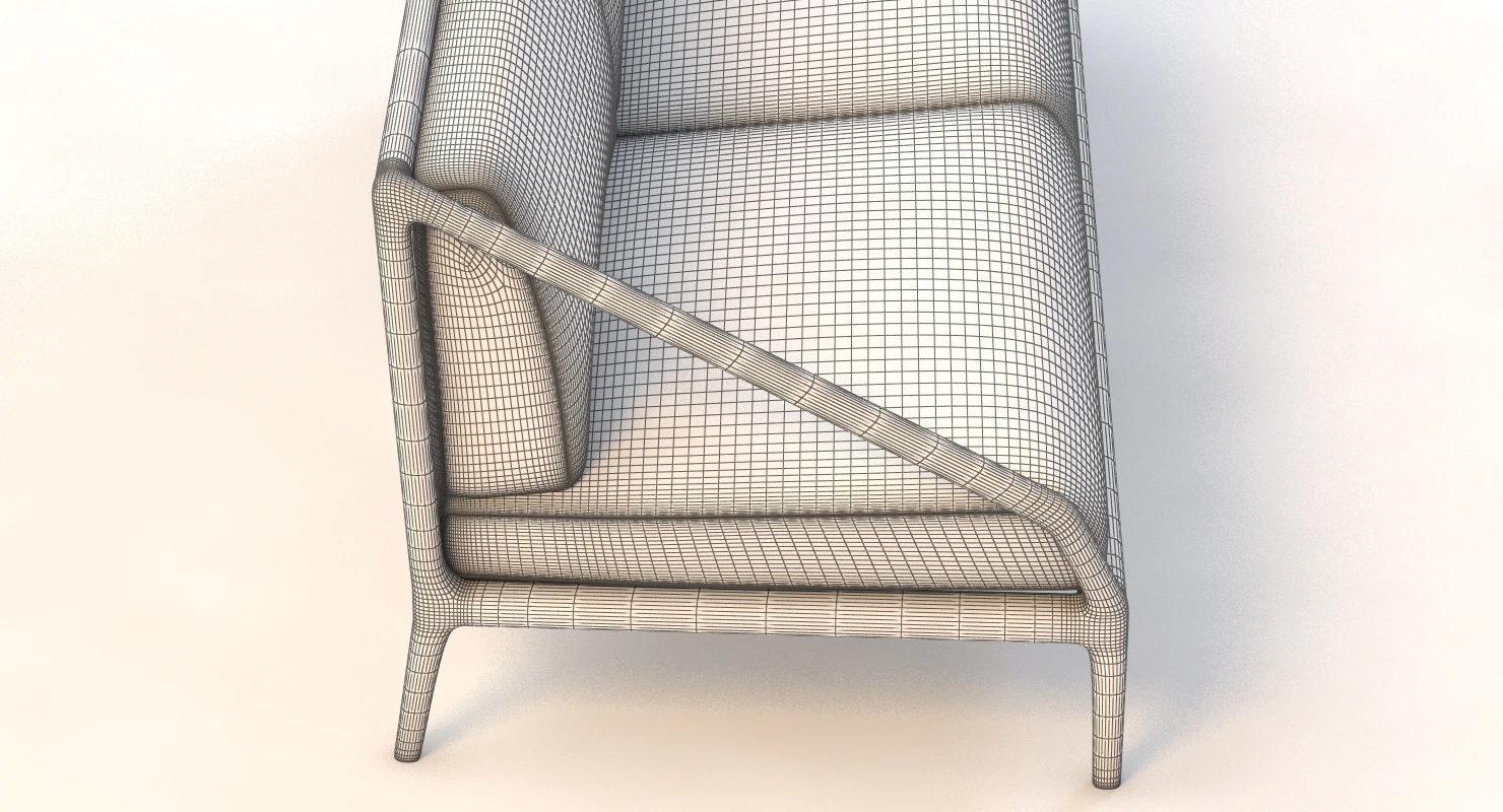 Rive Droite Sofa 3D Model_011