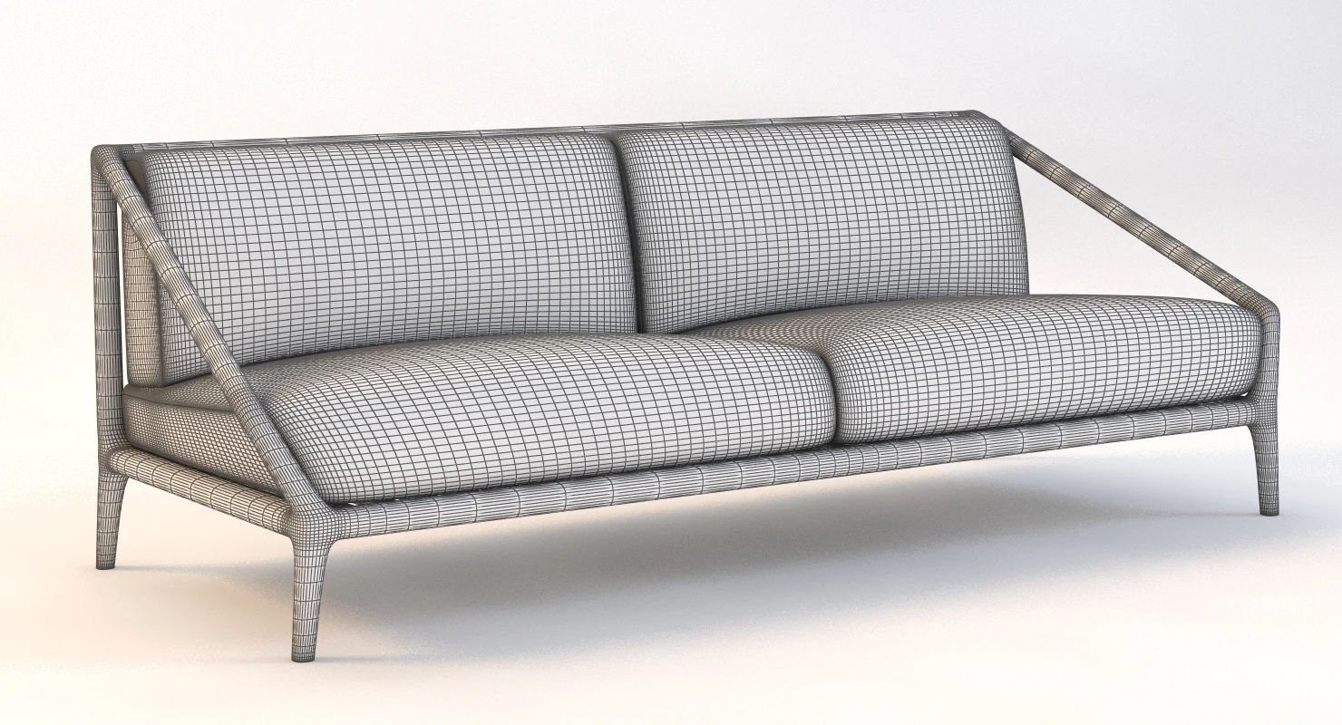 Rive Droite Sofa 3D Model_09