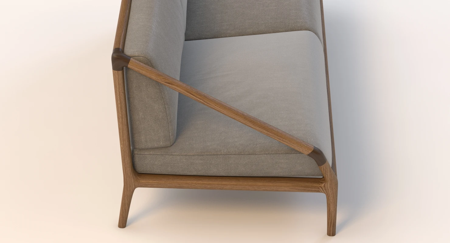 Rive Droite Sofa 3D Model_03