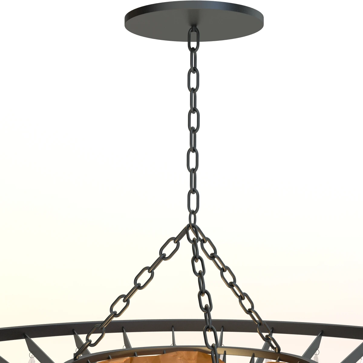 Rock Crystal Chandelier 3D Model_05