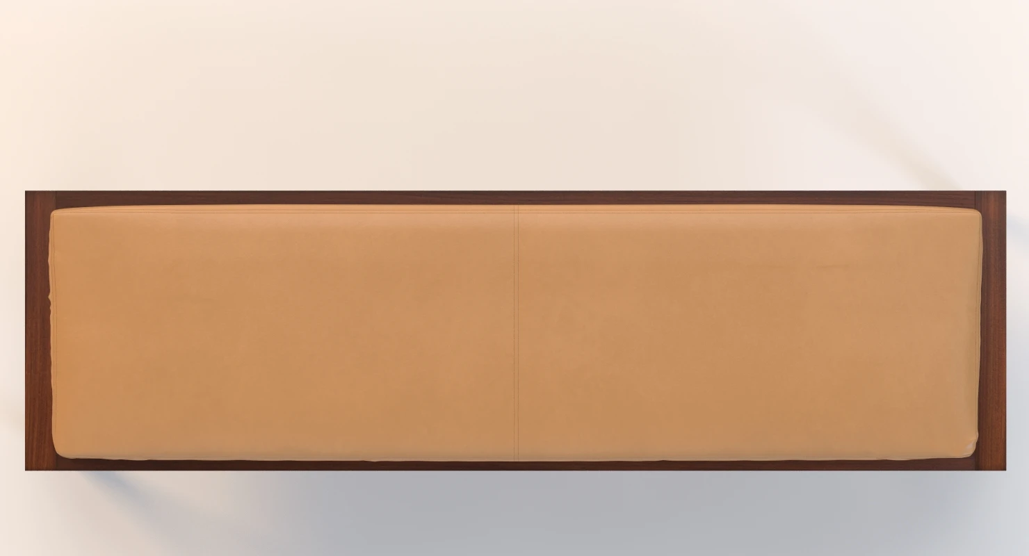 Slim Pax Bench Detailed 3D Model_06