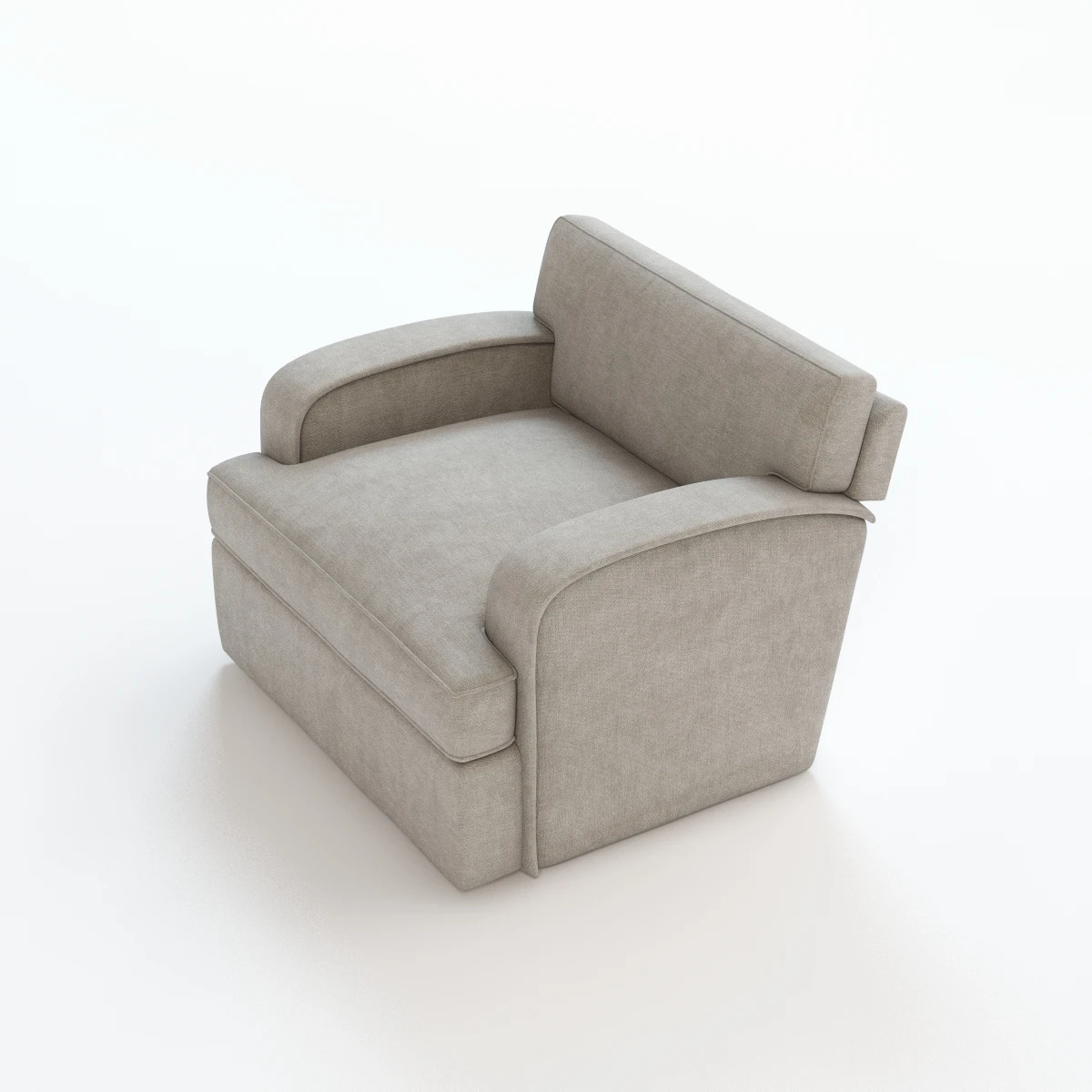 Roxbury Lounge Chair 3D Model_04
