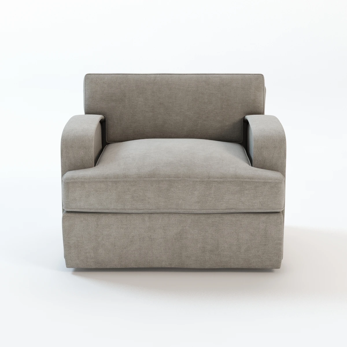 Roxbury Lounge Chair 3D Model_01
