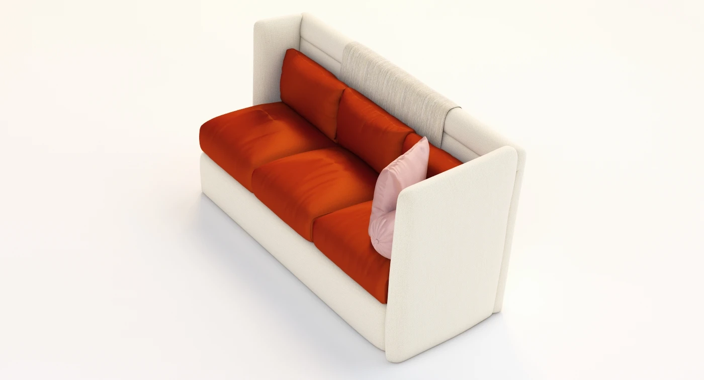 Saladino Style Tuscan Sofa 3D Model_04