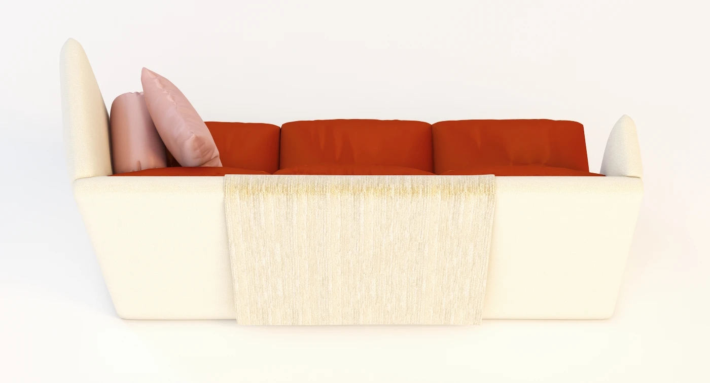 Saladino Style Tuscan Sofa 3D Model_03