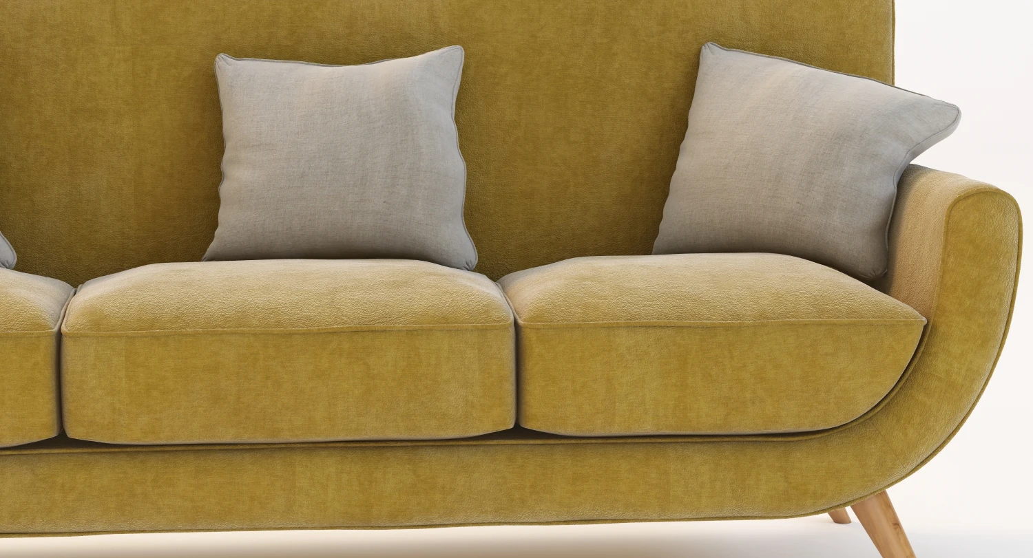 Salon Ambassador Couch By Jean Royere 3D Model_07