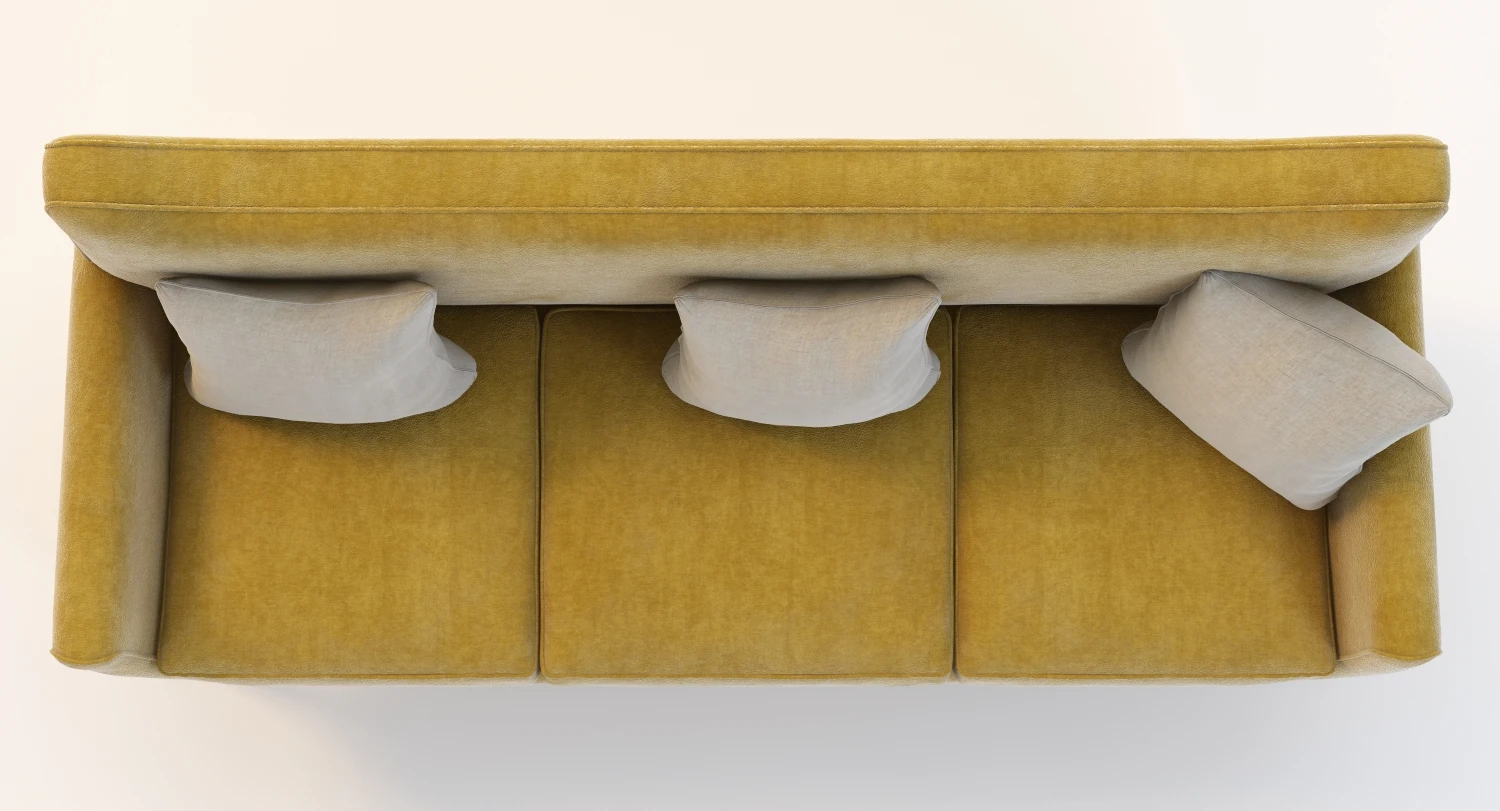 Salon Ambassador Couch By Jean Royere 3D Model_08