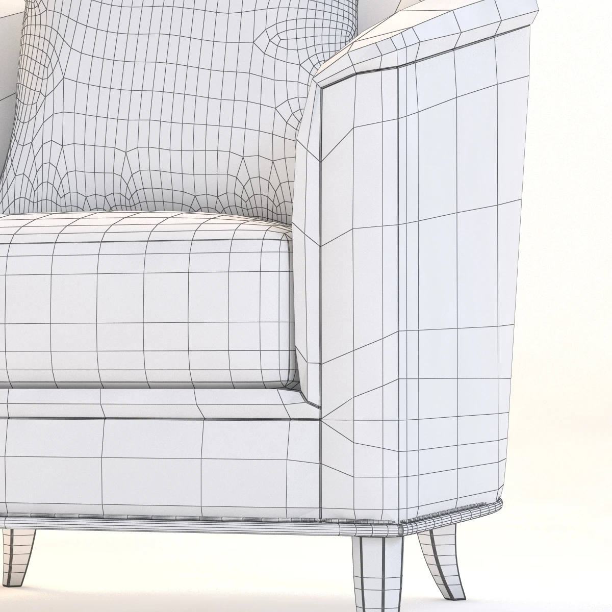 Sausalito Lounge Chair 3D Model_013