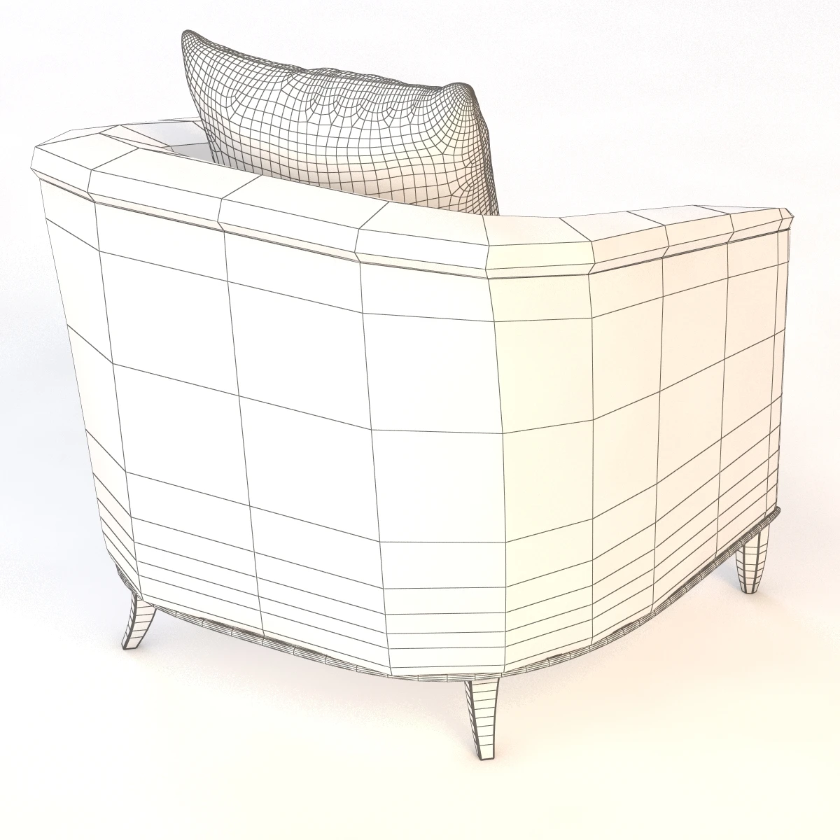 Sausalito Lounge Chair 3D Model_011