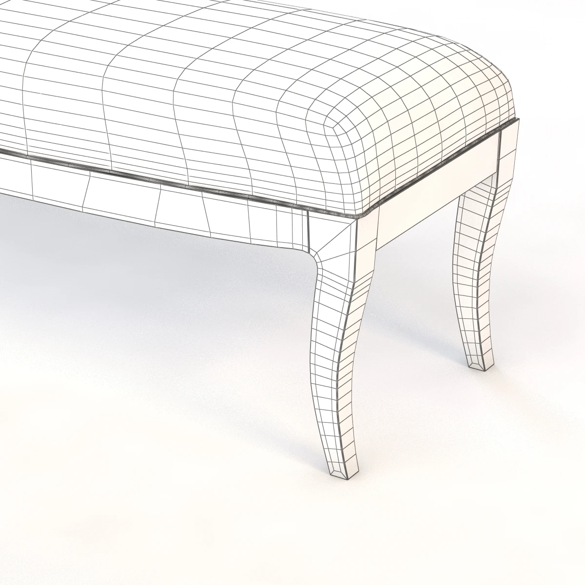 Saverne Bed Bench By Yasminco 3D Model_010