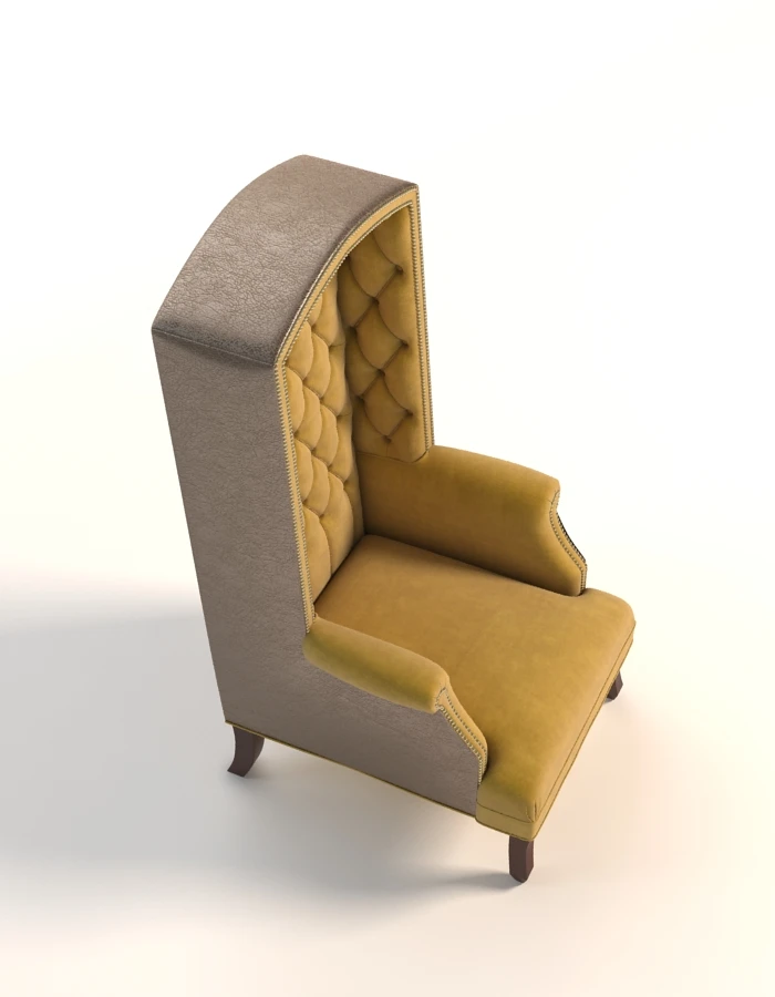 Nm Exclusive Nob Hill Chair 3D Model_04