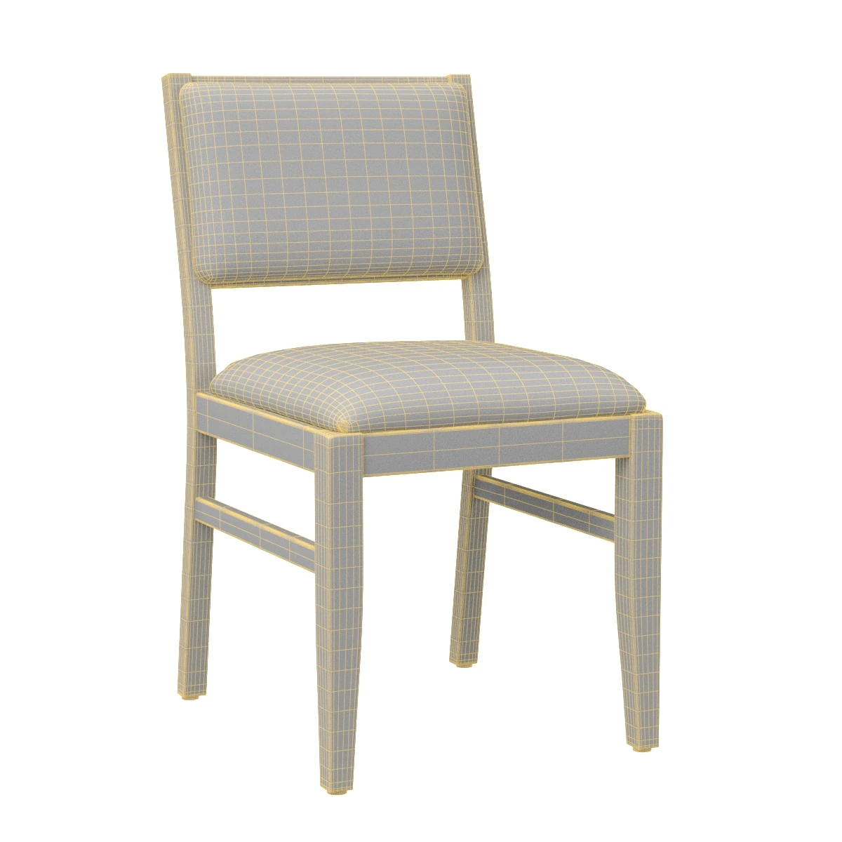010 S P Nicolas Padded Chair 3D Model_07