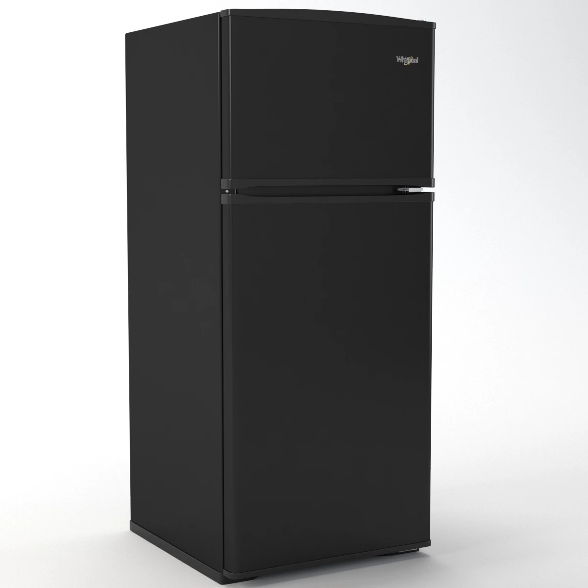 28-inch Wide Top Freezer Refrigerator-16 cu ft WRT316SFDB 3D Model_01