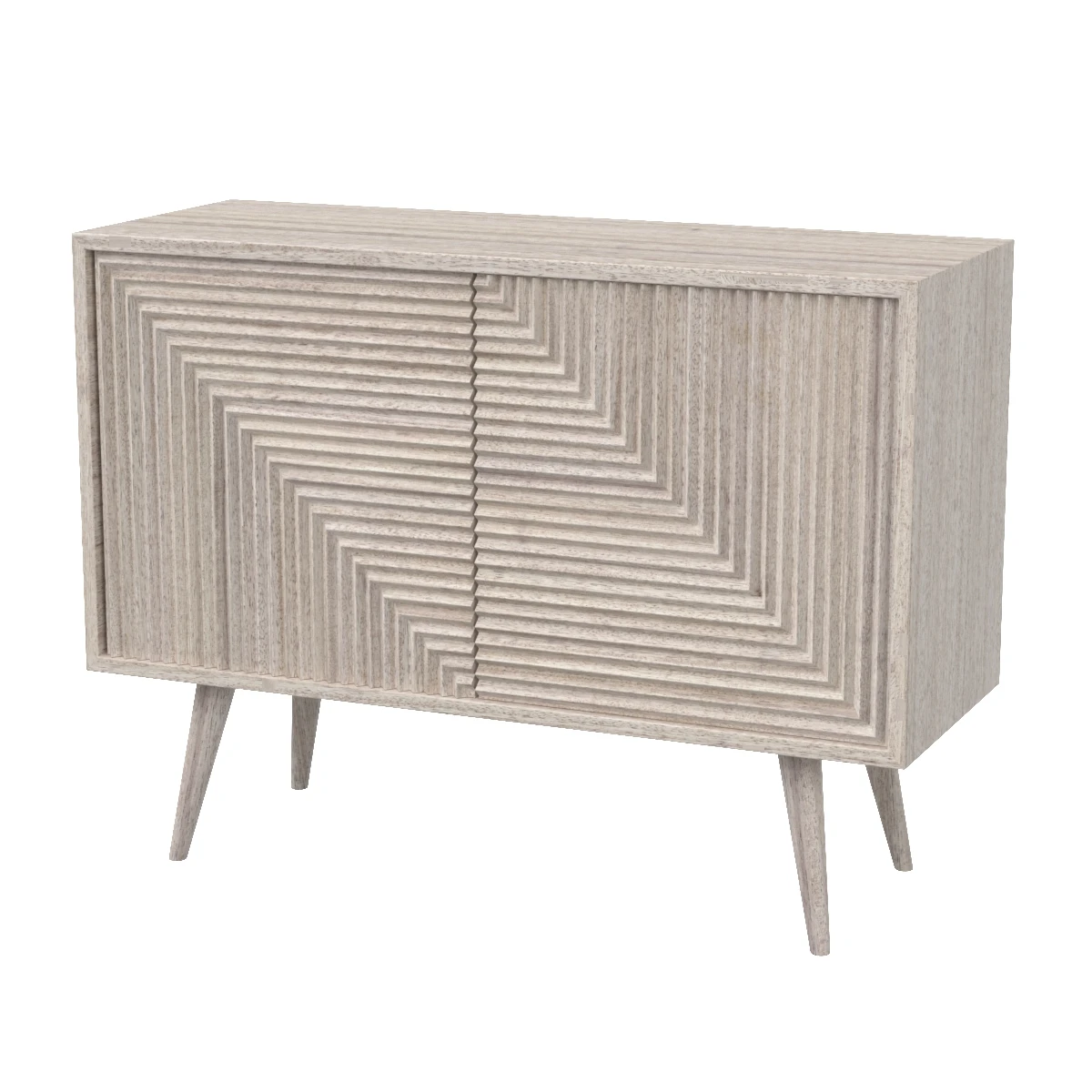 51567 Two Door Media Cabinet 3D Model_01