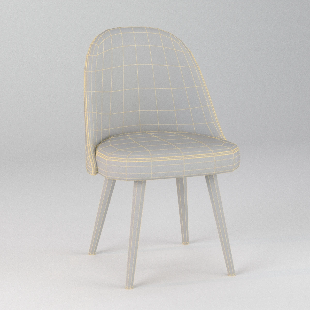 Accent Dining Chairs Atlantic Hospitality 3D Model_07