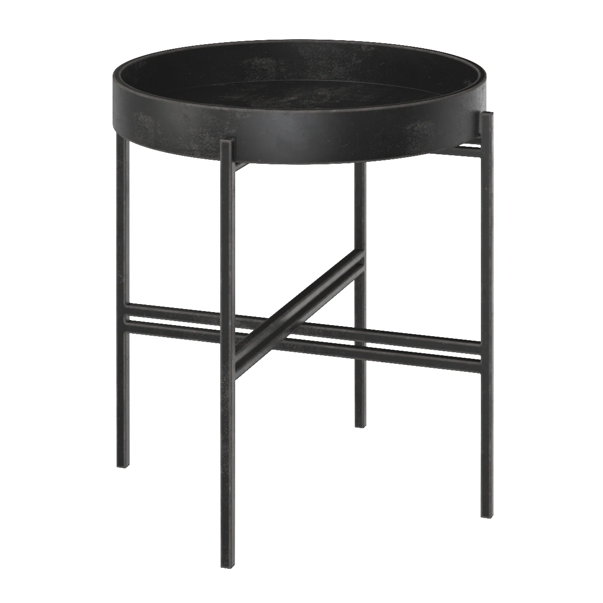Ace Tray Side Table KX-1004-02 3D Model_01