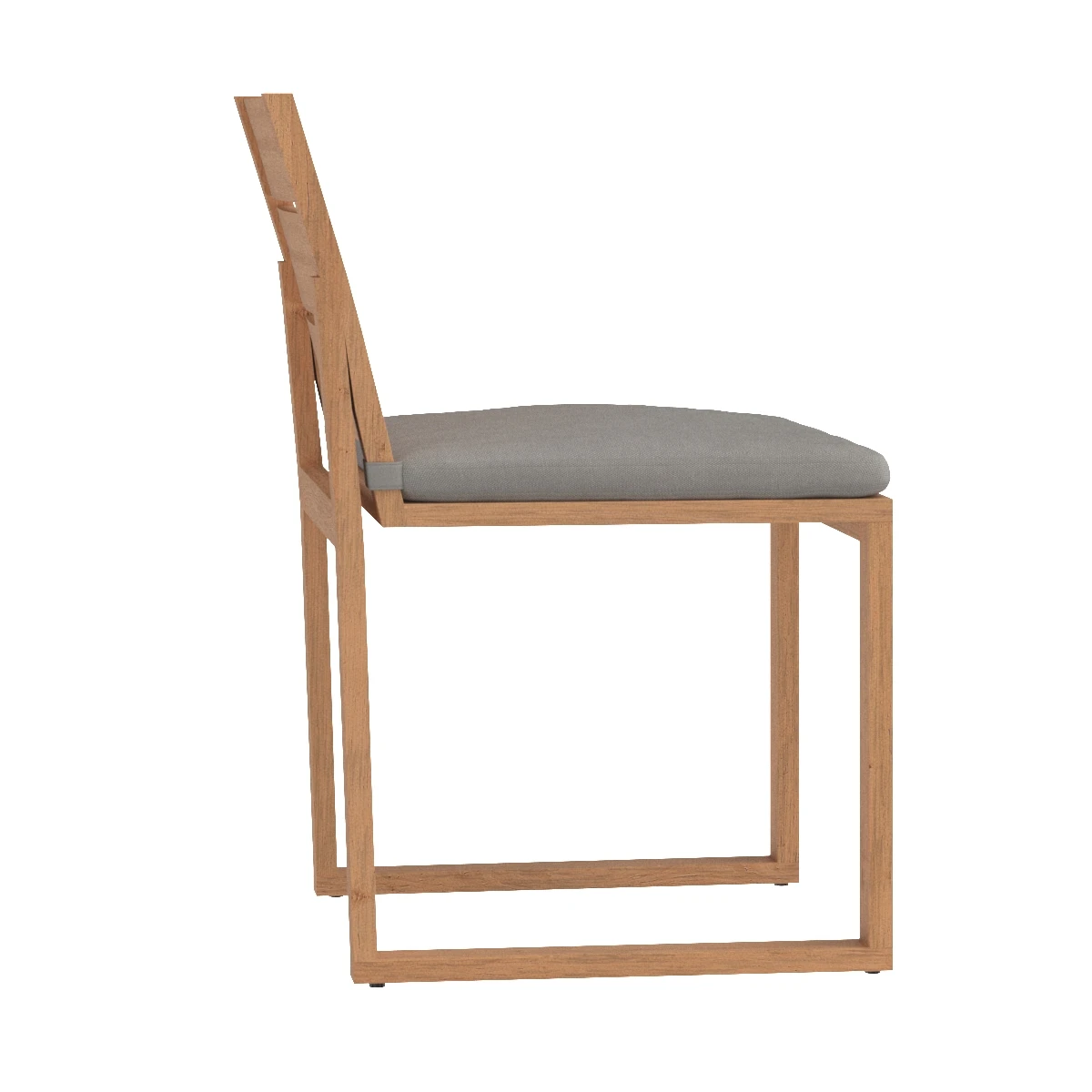 Aegean Teak Dining Side Chair 3D Model_03