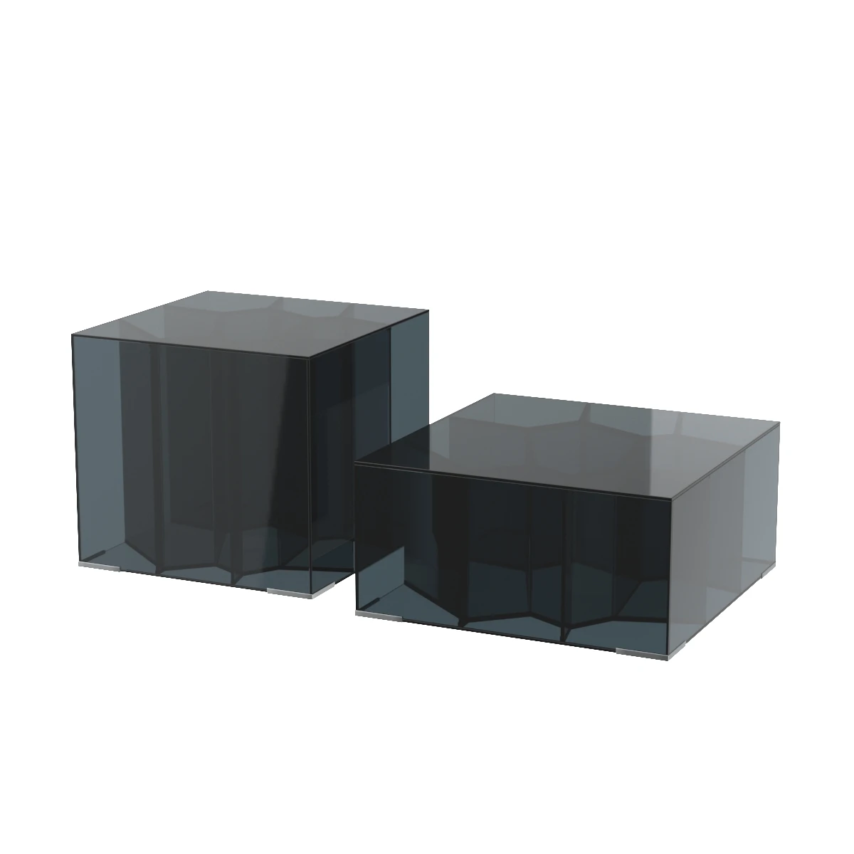 Alice Glas Italia Coffee Table 3D Model_01