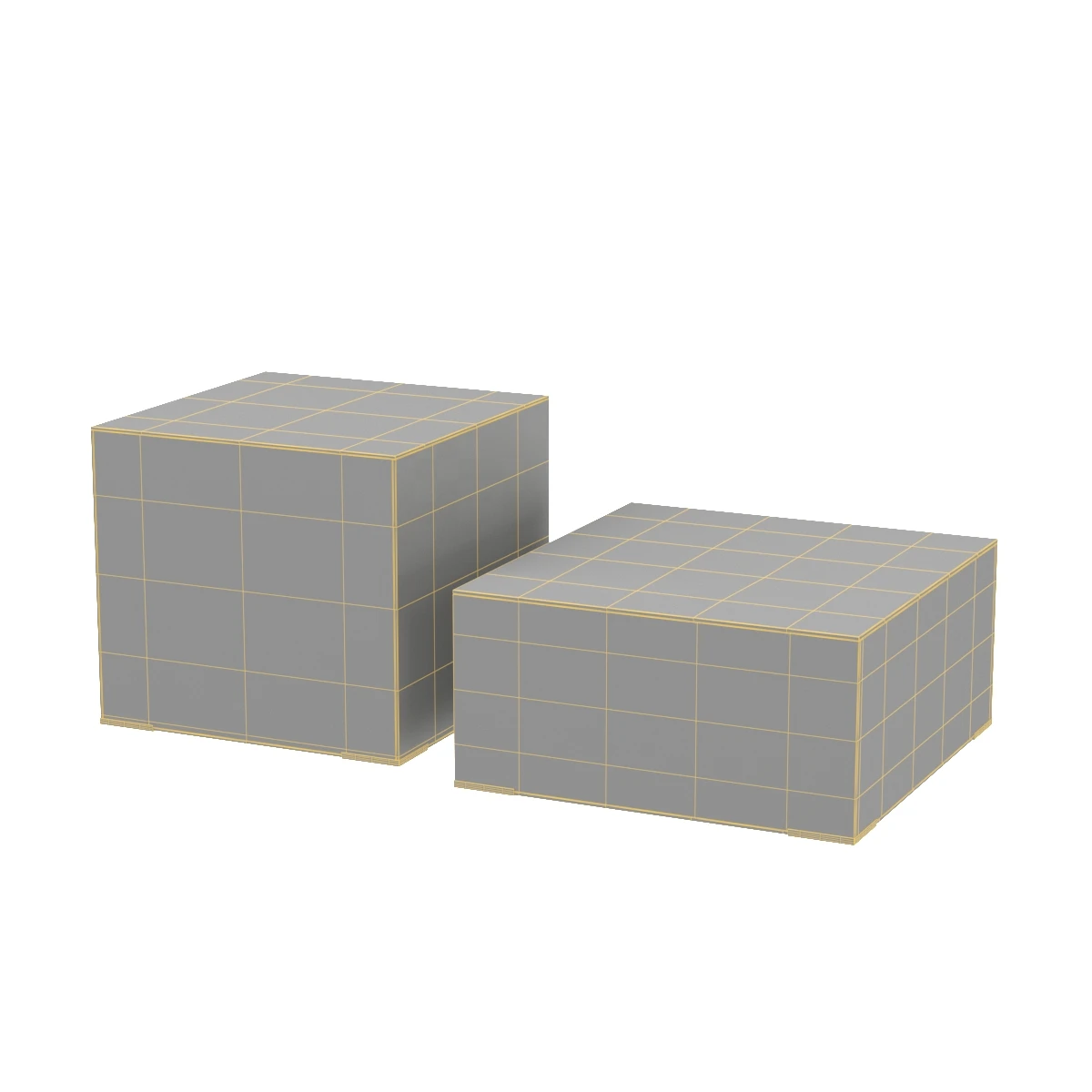 Alice Glas Italia Coffee Table 3D Model_07