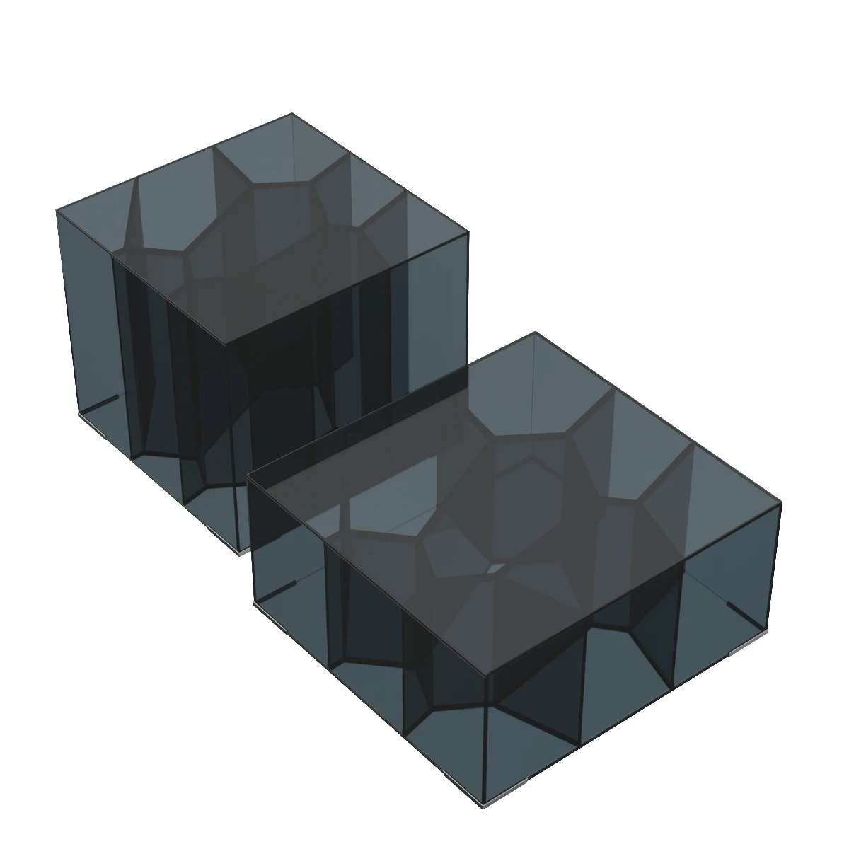 Alice Glas Italia Coffee Table 3D Model_06