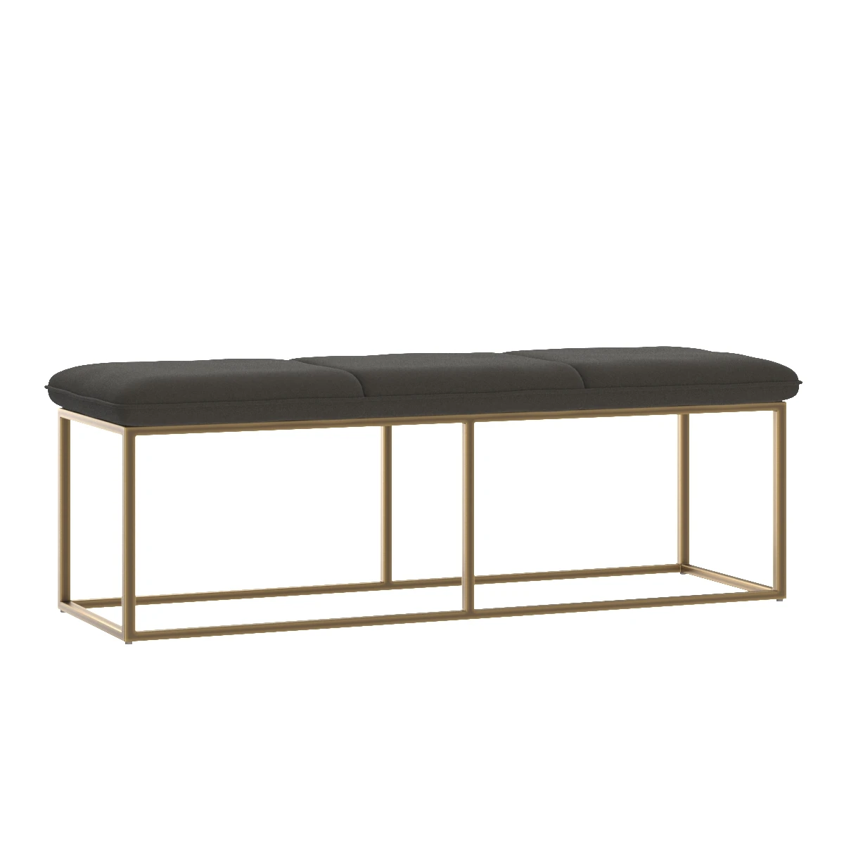 Alley Bench Rustic Bronze Piccolo Pebble 3D Model_04