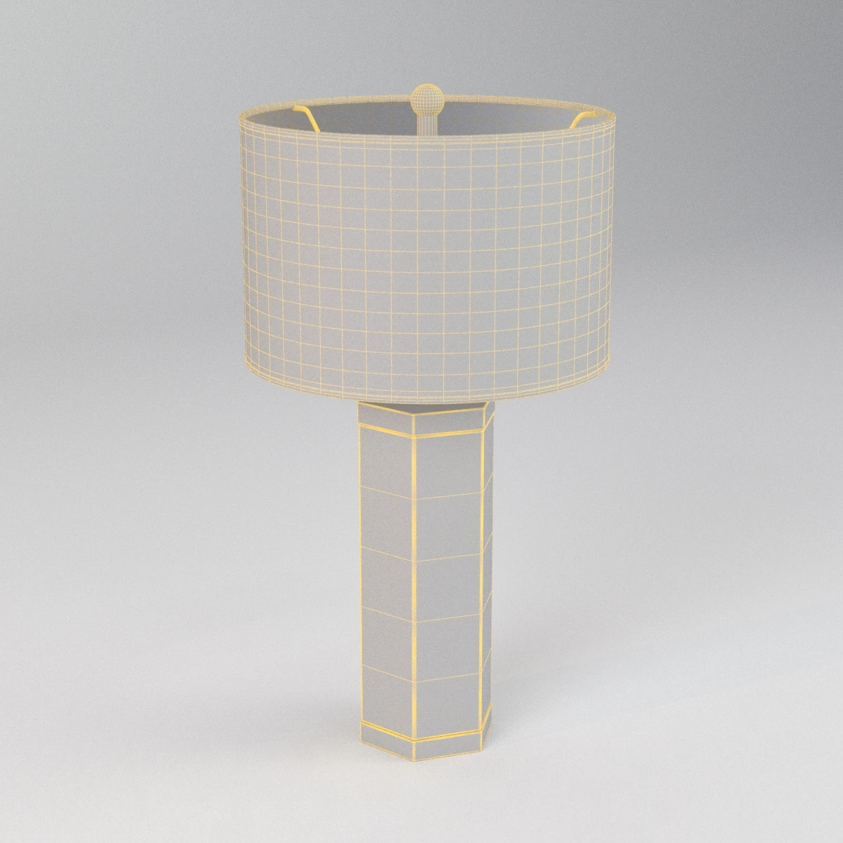 Alya Table Lamp 3D Model_07