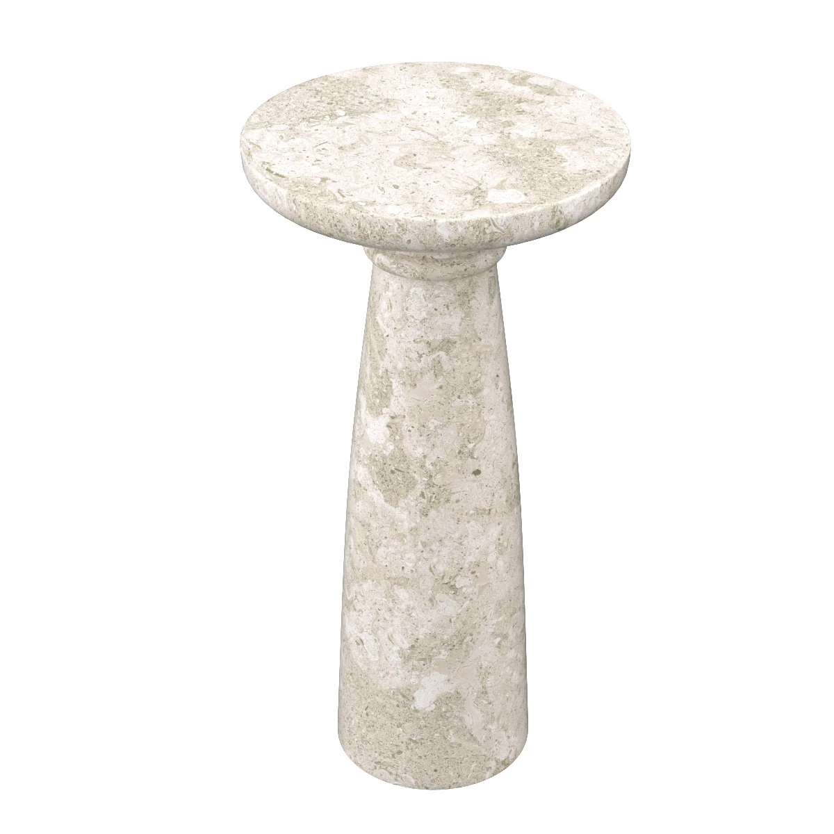 Architect 26 in Tall Pedestal End Table 3D Model_03