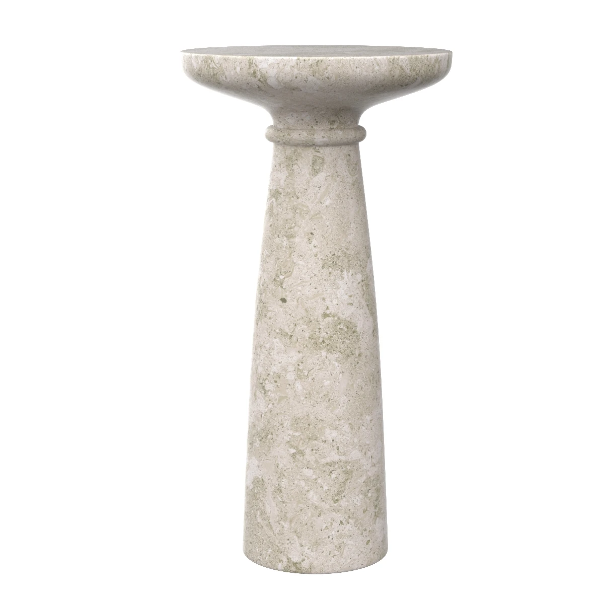 Architect 26 in Tall Pedestal End Table 3D Model_06