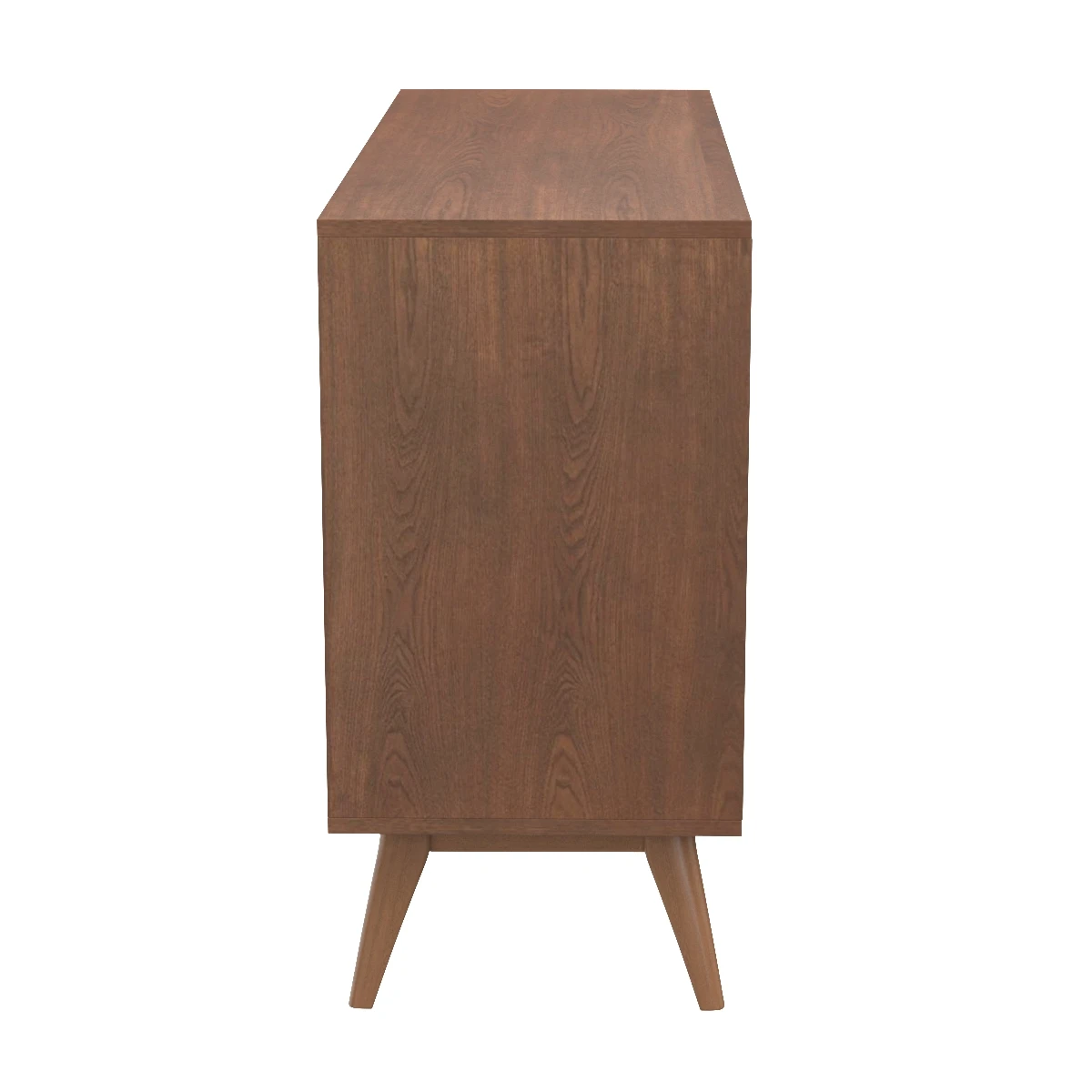 Barrett Mid Century Modern synthetic Rattan 6 Drawer Dresser 3D Model_03