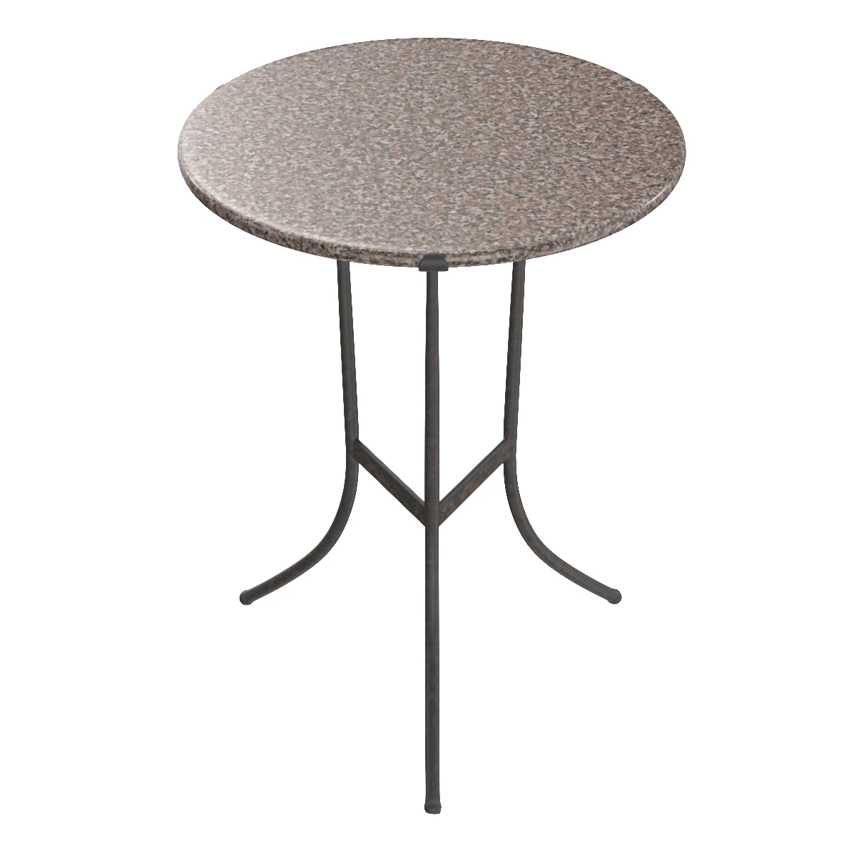 Bronze And Granite Top Table Cedric Hartman 3D Model_06