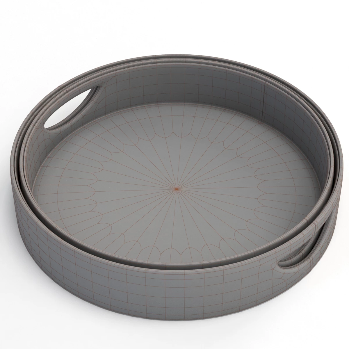 Calligaris Damian PVC tray 3D Model_07