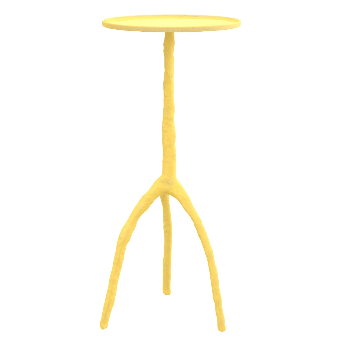 Christian Liaigre Patinated Bronze Side Table 3D Model_07