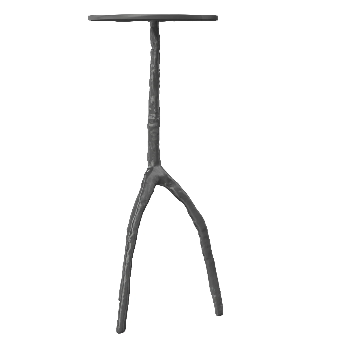 Christian Liaigre Patinated Bronze Side Table 3D Model_04