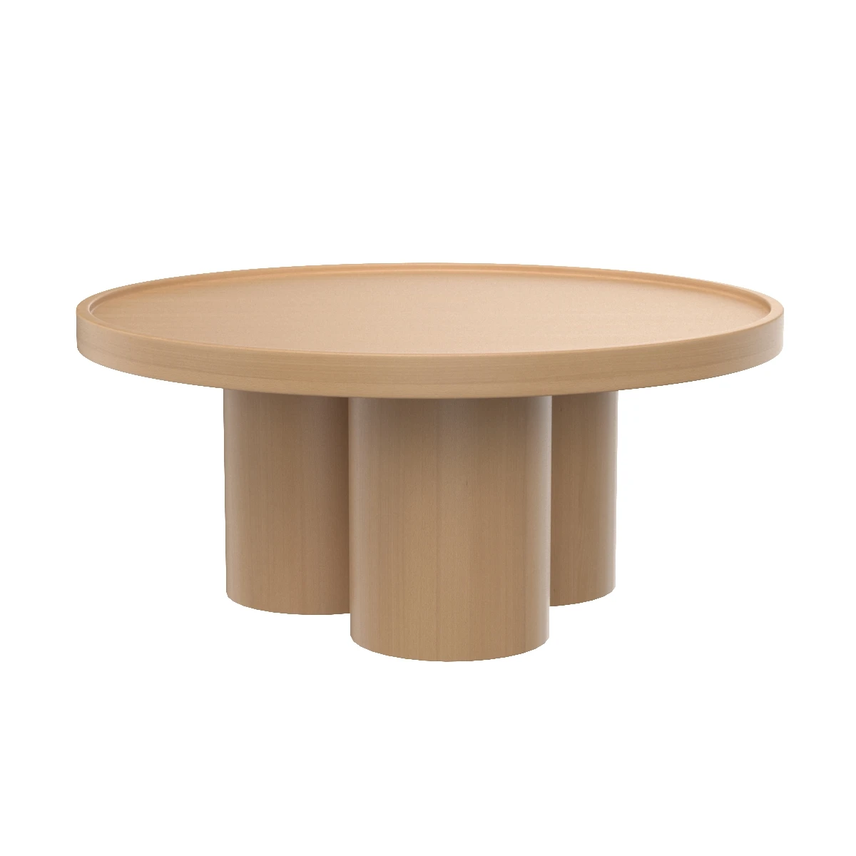 Delta Round Coffee Table 3D Model_06