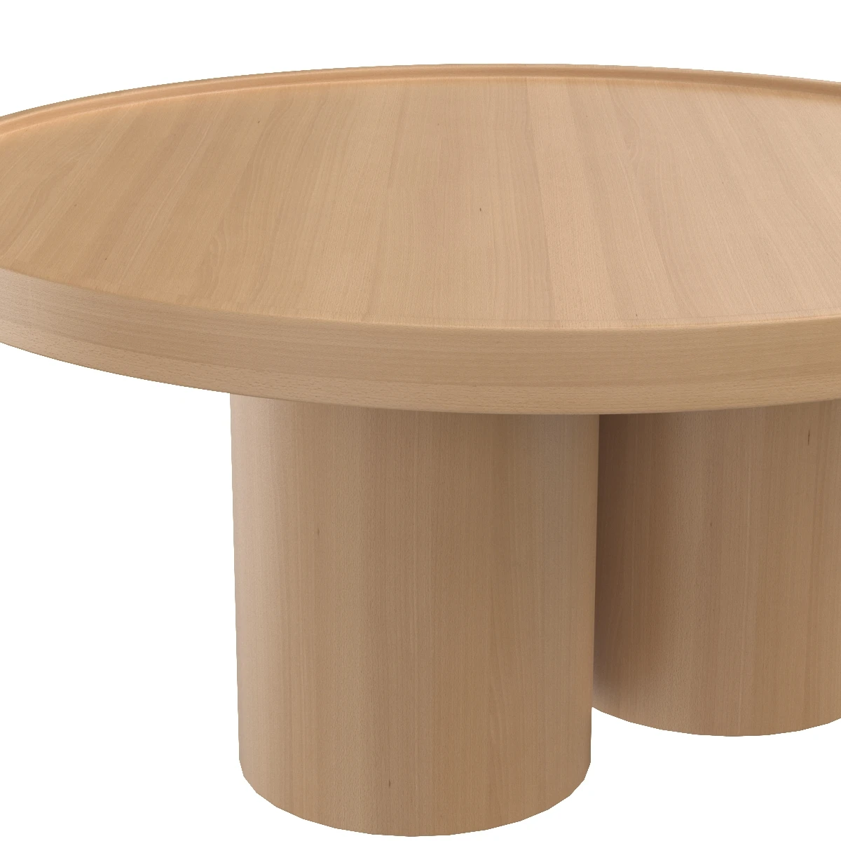 Delta Round Coffee Table 3D Model_05