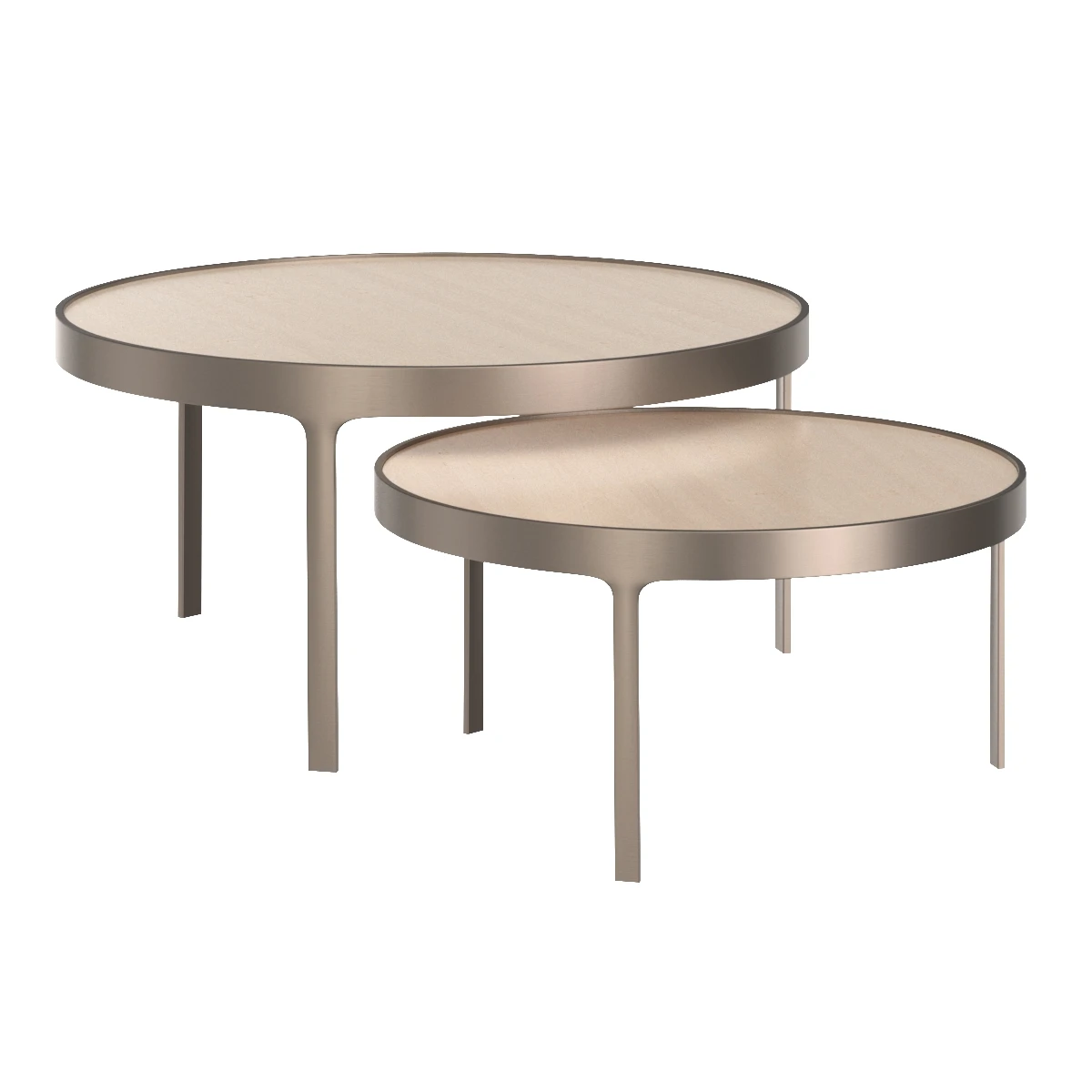 Dover Nesting Coffee Tables 3D Model_01